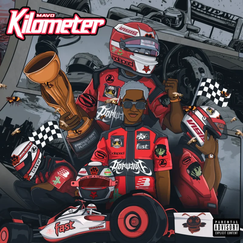 Cover of album 'Kilometer EP' by Mavo