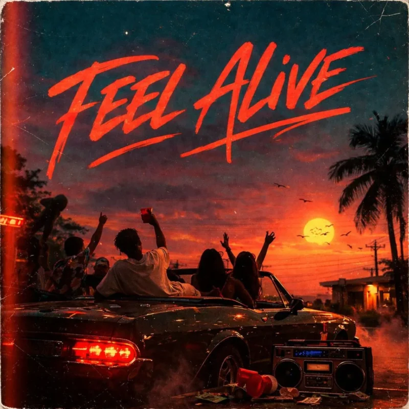 FEEL ALIVE cover art